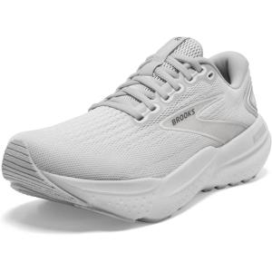 imageBrooks Mens Glycerin 21 Neutral Running ShoeWhiteWhiteGrey