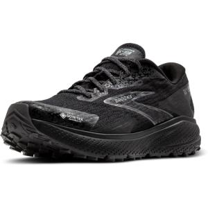 imageBrooks Womens Divide 5 GTX Waterproof Trail Running ShoeBlackAlloyPrimer Grey
