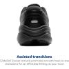 imageBrooks Mens Ghost Max 2 Neutral Running ampamp Walking ShoeBlackBlack  Leather