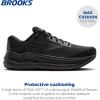 imageBrooks Mens Ghost Max 2 Neutral Running ampamp Walking ShoeBlackBlackEbony