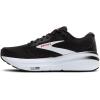 imageBrooks Mens Ghost Max 2 Neutral Running ampamp Walking ShoeBlackWhiteFiery Red