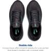 imageBrooks Mens Ghost Max 2 Neutral Running ampamp Walking ShoeEbonyCockatooBlue Sapphire