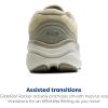 imageBrooks Mens Ghost Max 2 Neutral Running ampamp Walking ShoeLondonfogGreen HazeCoconut  Suede