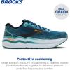 imageBrooks Mens Ghost Max 2 Neutral Running ampamp Walking ShoeMoroccan BlueAquaOrange Pop