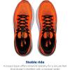 imageBrooks Mens Ghost Max 2 Neutral Running ampamp Walking ShoeOrangeOrangeBlack