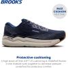 imageBrooks Mens Ghost Max 2 Neutral Running ampamp Walking ShoePeacoatStoneBiscuit