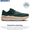 imageBrooks Mens Ghost Max 2 Neutral Running ampamp Walking ShoePine GroveNorth AtlanticGrey