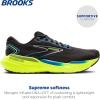 imageBrooks Mens Glycerin GTS 21 Supportive Running ShoeBlackBlueNightlife