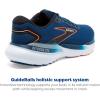 imageBrooks Mens Glycerin GTS 21 Supportive Running ShoeBlue OpalBlackNasturtium