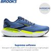 imageBrooks Mens Glycerin GTS 21 Supportive Running ShoeBluePeacoatNightlife