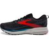 imageBrooks Mens Trace 3 Neutral Running ShoeBlackened PearlRedBlue