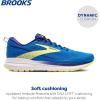 imageBrooks Mens Trace 3 Neutral Running ShoeElectric BlueNavyLemon
