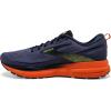 imageBrooks Mens Trace 3 Neutral Running ShoeIrisRed OrangeSulphur