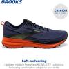 imageBrooks Mens Trace 3 Neutral Running ShoeIrisRed OrangeSulphur