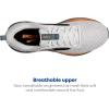 imageBrooks Mens Trace 3 Neutral Running ShoeWhiteOrangeGoblin Blue
