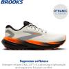 imageBrooks Womens Glycerin 21 Neutral Running ShoeEcruOrangeBlack