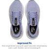 imageBrooks Womens Glycerin 21 Neutral Running ShoeLavenderBlackCopper
