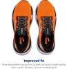imageBrooks Womens Glycerin 21 Neutral Running ShoeOrangeBlackWhite