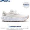 imageBrooks Womens Glycerin 21 Neutral Running ShoeWhiteSilverBiscuit