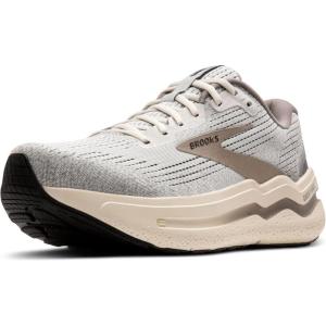 imageBrooks Mens Ghost Max 2 Neutral Running ampamp Walking ShoeGreyFrost GreyChampagne