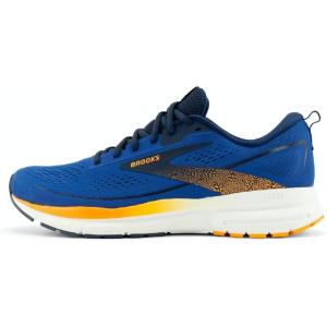 imageBrooks Mens Trace 3 Neutral Running ShoeBlue Peacoat Orange