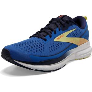 imageBrooks Mens Trace 3 Neutral Running ShoeBluePeacoatYellow