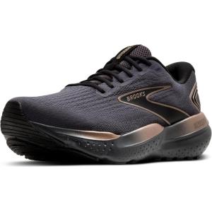 imageBrooks Womens Glycerin 21 Neutral Running ShoeEbonyBlackTaupe