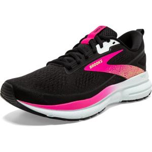 imageBrooks Womens Trace 3 Neutral Running ShoeBlackBluePink Glo