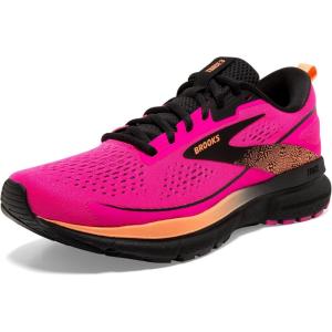 imageBrooks Womens Trace 3 Neutral Running ShoePink GloBlackOrange
