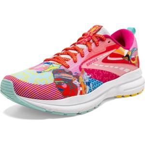 imageBrooks Womens Trace 3 Neutral Running ShoePinkBlueYellow
