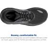 imageBrooks Mens Addiction GTS 15 Supportive Running ShoeBlackBlackEbony