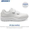 imageBrooks Mens Addiction Walker VStrap 2 Walking ShoeWhiteWhite