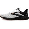 imageBrooks Mens Anthem 6 Neutral Running ShoeWhiteBlackTan