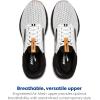 imageBrooks Mens Anthem 6 Neutral Running ShoeWhiteBlackTan