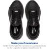 imageBrooks Mens Ghost 16 GTX Waterproof Neutral Running ShoeBlackBlackEbony