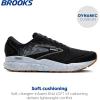 imageBrooks Mens Ghost 16 Neutral Running ShoeBlackBlackened PearlWhite