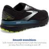 imageBrooks Mens Ghost 16 Neutral Running ShoeBlackEbonyBlue