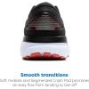 imageBrooks Mens Ghost 16 Neutral Running ShoeBlackEbonyBurnt Sienna