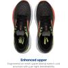 imageBrooks Mens Ghost 16 Neutral Running ShoeBlackMandarin RedGreen