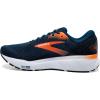 imageBrooks Mens Ghost 16 Neutral Running ShoeBlue OpalBlackNasturtium
