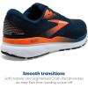 imageBrooks Mens Ghost 16 Neutral Running ShoeBlue OpalBlackNasturtium