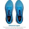 imageBrooks Mens Ghost 16 Neutral Running ShoeBonnie BlueBlue RibbonOrange