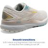 imageBrooks Mens Ghost 16 Neutral Running ShoeCoconutBlueYellow