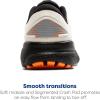 imageBrooks Mens Ghost 16 Neutral Running ShoeEcruOrangeBlack