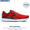 imageBrooks Mens Ghost 16 Neutral Running ShoeFiery RedEbonyCockatoo