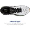imageBrooks Mens Ghost 16 Neutral Running ShoeWhiteBlackGreen