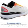 imageBrooks Mens Ghost 16 Neutral Running ShoeWhiteIllusionCoral