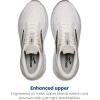 imageBrooks Mens Ghost 16 Neutral Running ShoeWhitePelicanOyster