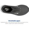 imageBrooks Mens Hyperion GTS Running ShoeGunmetalBlackWhite