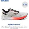 imageBrooks Mens Hyperion Neutral Running ShoeBlueFiery CoralOrange